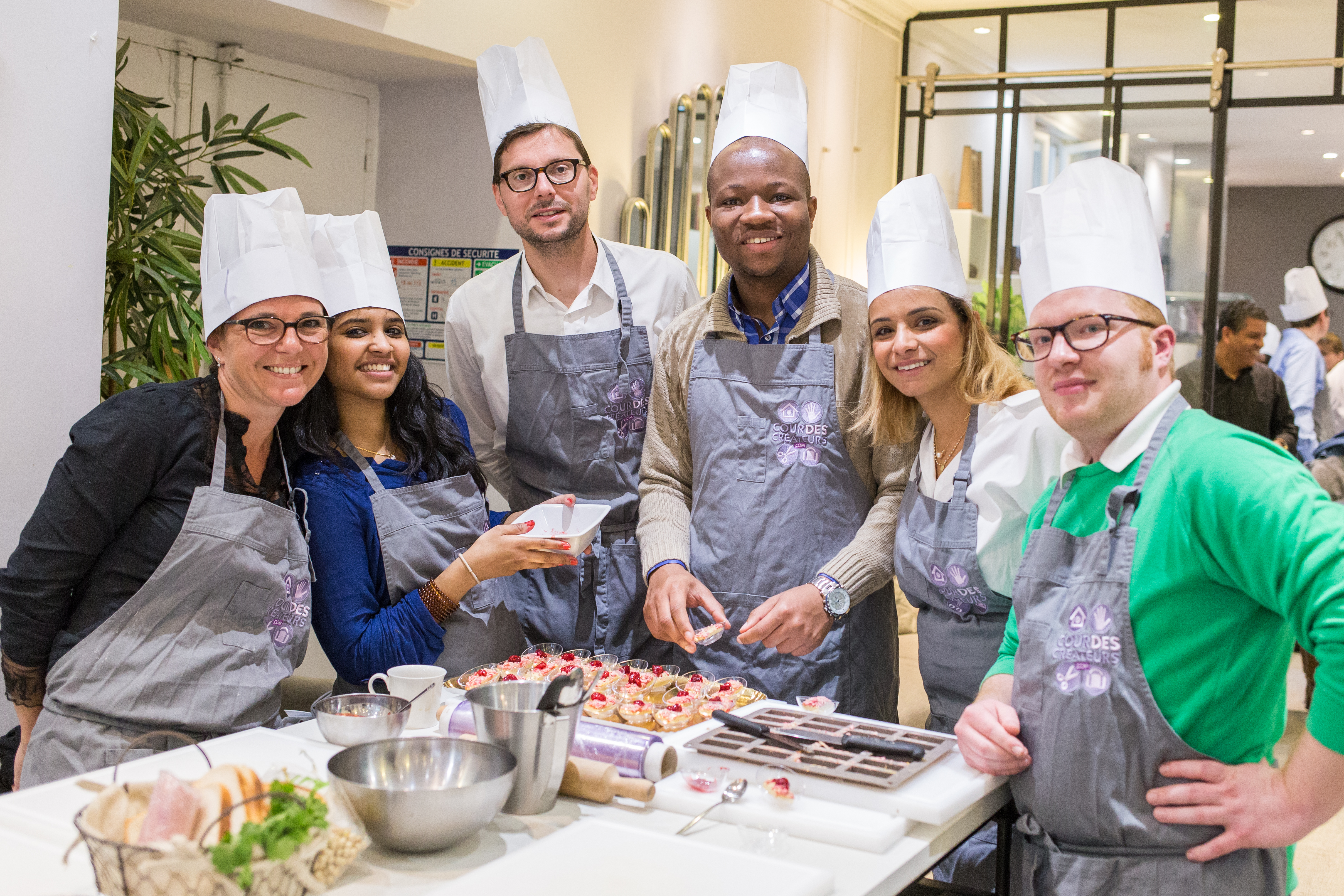 chef cuisine atelier Cour des Créateurs Paris